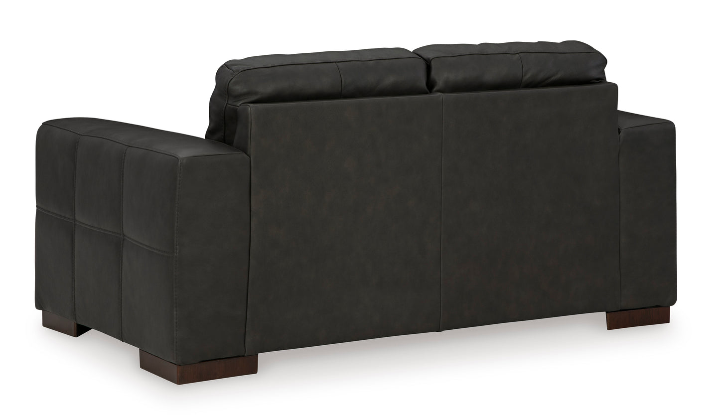 Luigi Loveseat- Thunder Color