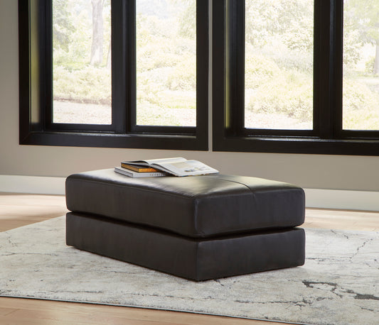 Amiata Ottoman- Onyx Color