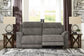 Next-Gen DuraPella 2 Seat PWR REC Sofa ADJ HDREST-- Slate Color