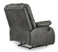 Bladewood Zero Wall Recliner- Slate Color