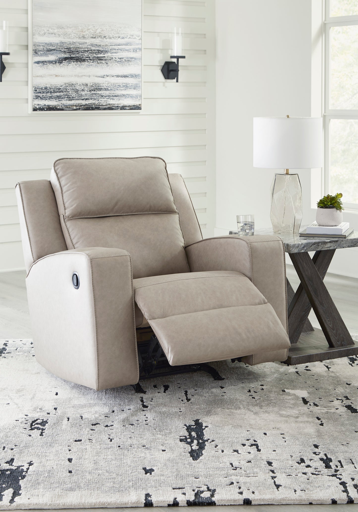 Lavenhorne Rocker Recliner- Pebble Color