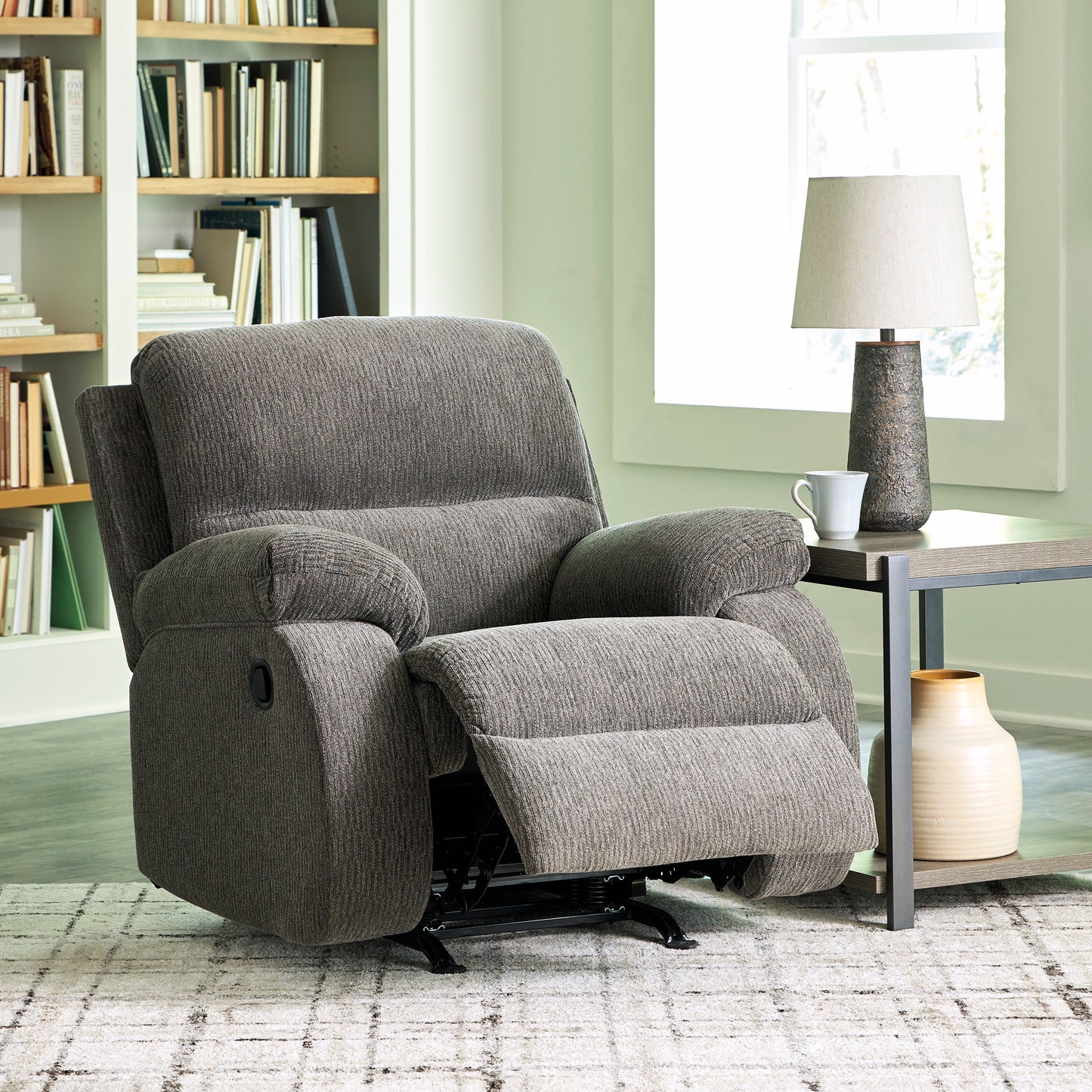 Scranto Rocker Recliner- Brindle Color