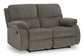 Scranto Reclining Loveseat- Brindle Color