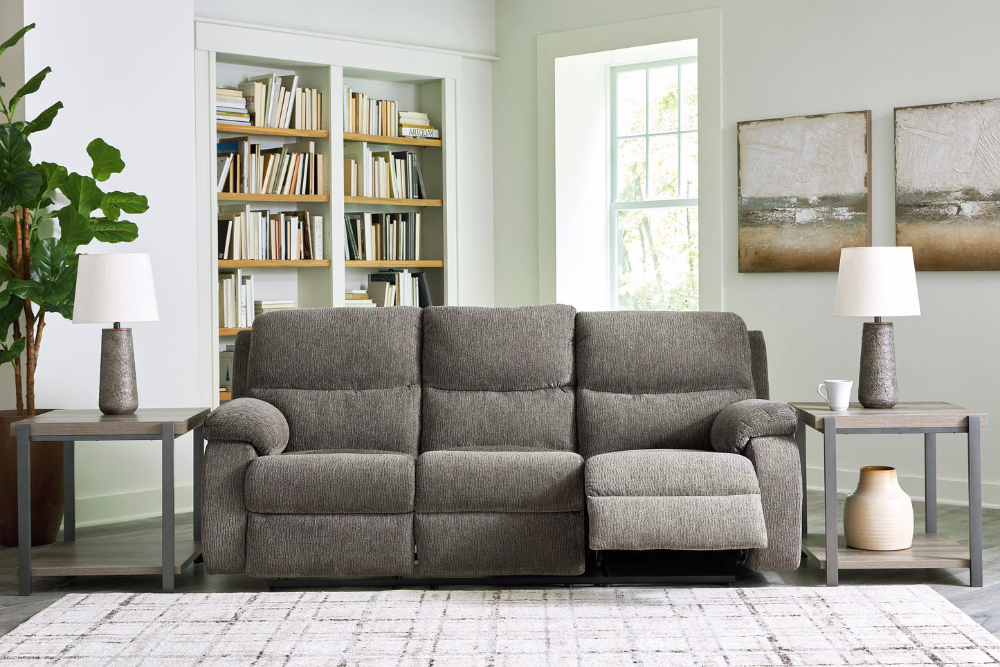 Scranto Reclining Sofa-- Brindle Color