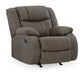 First Base Rocker Recliner-- Gunmetal Color