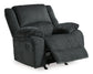 Draycoll Power Rocker Recliner- Slate Color