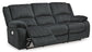 Draycoll Reclining Power Sofa- Slate Color