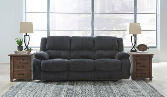 Draycoll Reclining Sofa--Slate Color