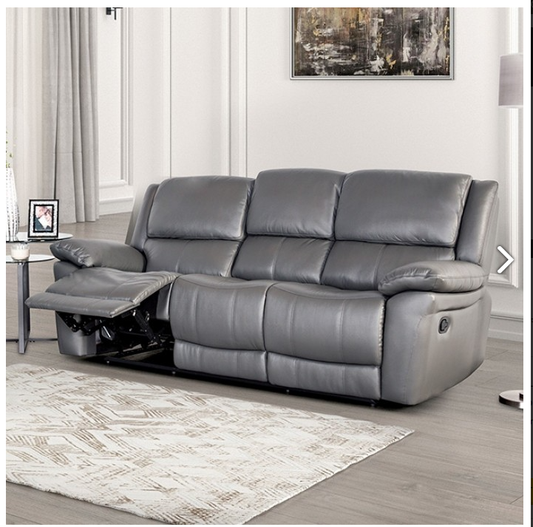 Glarus Leather Rec. sofa