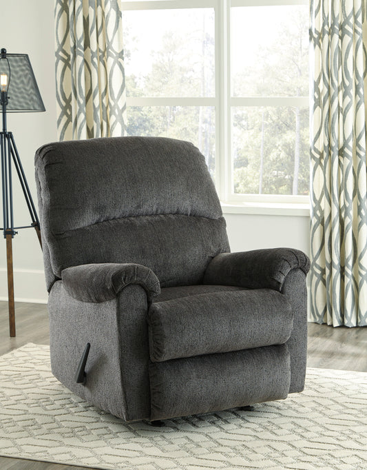 Ballinasloe Rocker Recliner-- Smoke Color