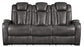 Turbulance PWR REC Sofa with ADJ Headrest--- Quarry Color