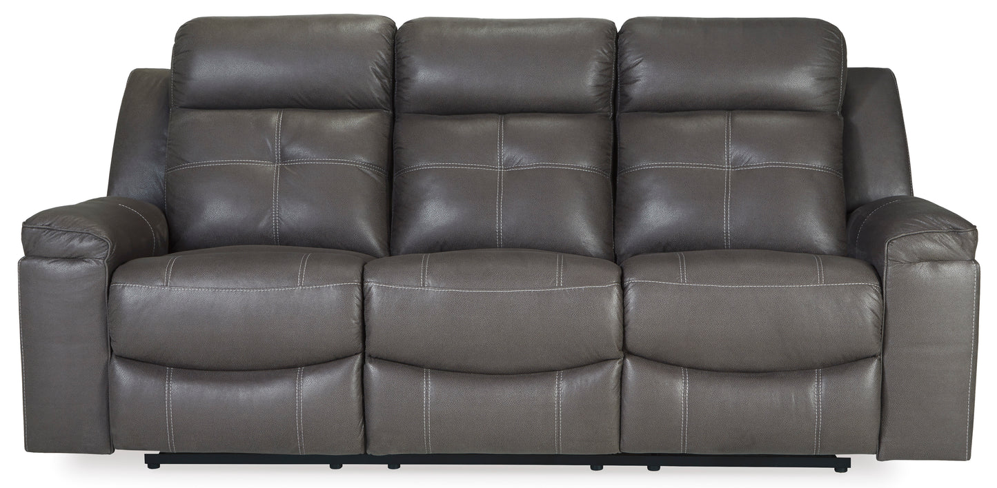 Jesolo Reclining Sofa--- Dark Gray Color