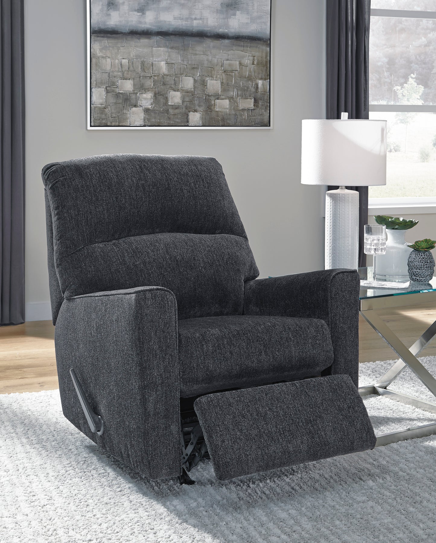 Altari Rocker Recliner- Slate Color