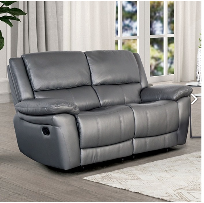 Glarus Leather Rec. love seat