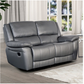 Glarus Leather Rec. love seat