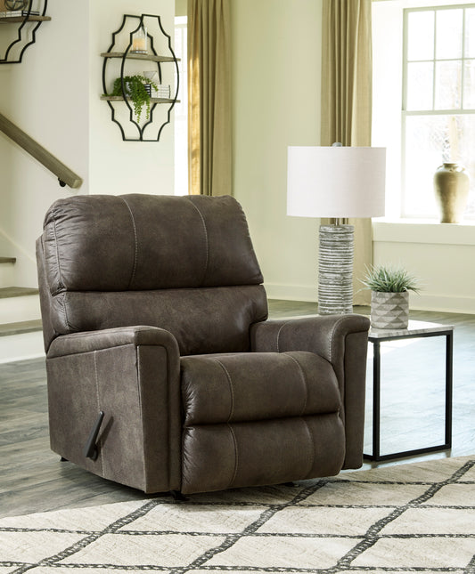 Navi Rocker Recliner- Smoke Color