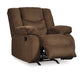 Tulen Rocker Recliner Fabric-- Chocolate Color