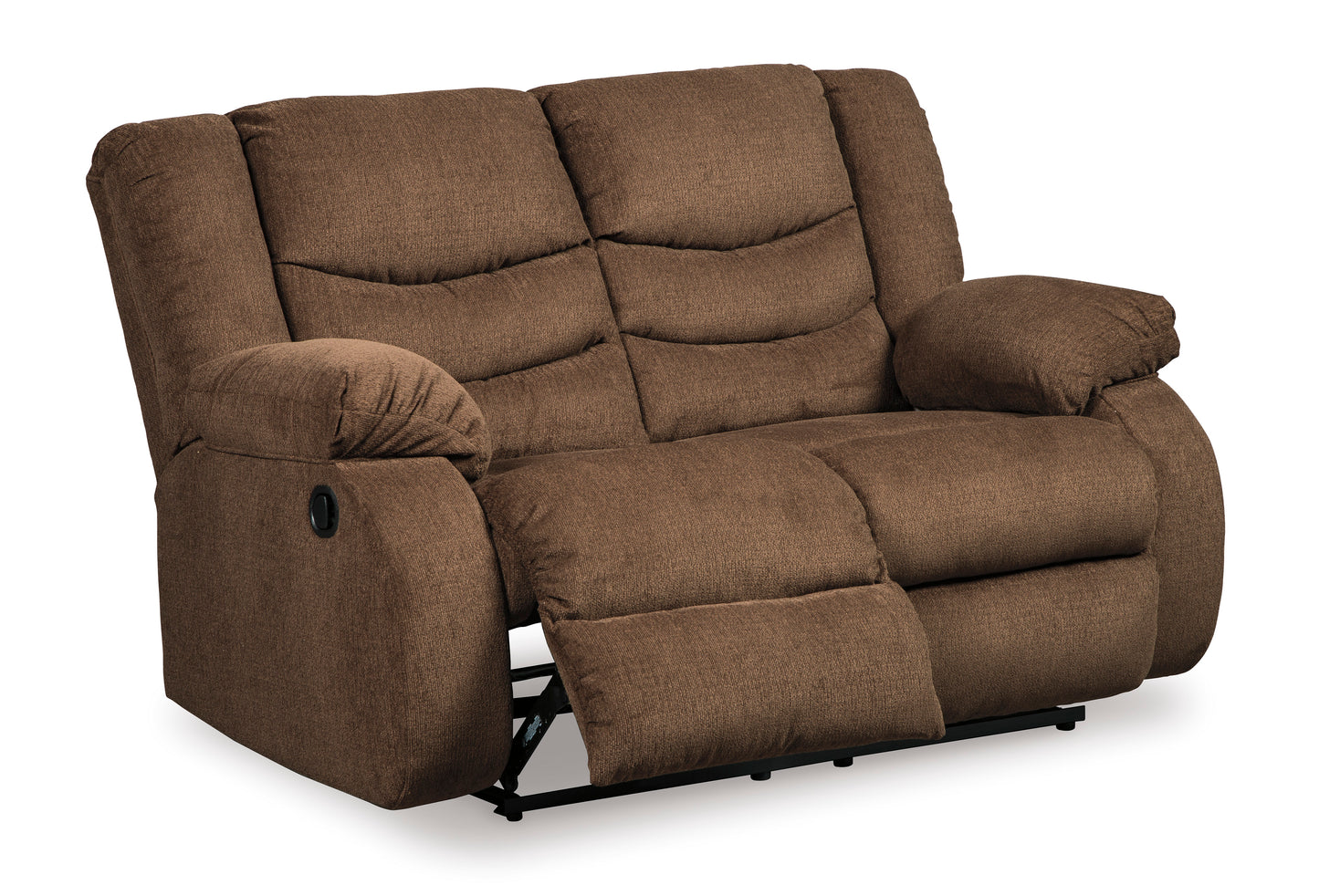 Tulen Reclining Loveseat- Chocolate color