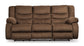 Tulen Reclining Sofa-- Chocolate Color