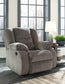 Tulen Rocker Recliner- Dark Gray Color