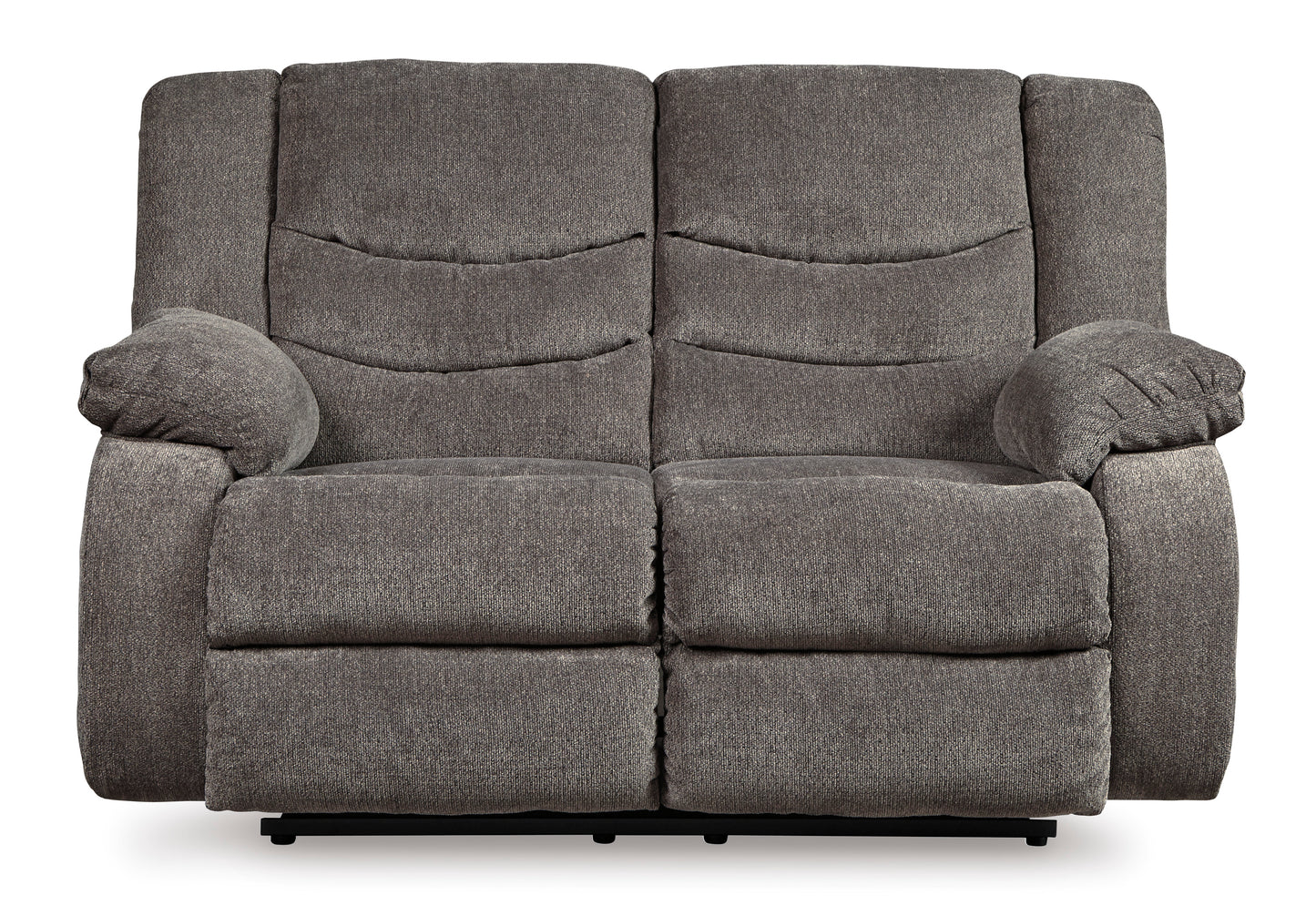 Tulen Reclining Loveseat- Dark Gray Color