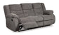 Tulen Reclining Sofa- Dark Gray Color