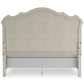 Arlendyne King Upholstered Bed CLEARANCE SALE