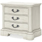 Arlendyne Three Drawer Night Stand CLEARANCE SALE