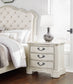 Arlendyne Three Drawer Night Stand CLEARANCE SALE