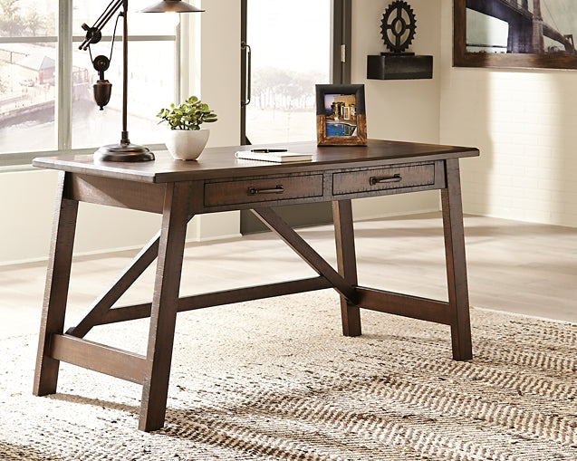 Baldridge Home Office Large Leg Desk Premier Furniture & Mattress