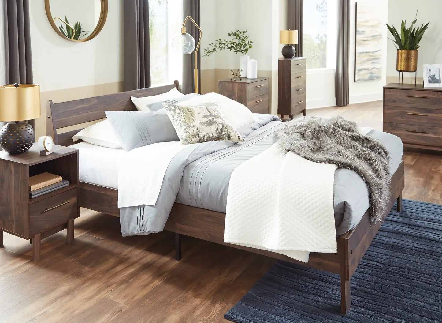 Calverson Panel Platform Bed Premier Furniture & Mattress