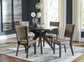 Wittland Round Dining Room Table set ( 5 pc )