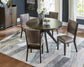 Wittland Round Dining Room Table set ( 5 pc )