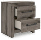 Graystorm Two Drawer Night Stand Premier Furniture & Mattress