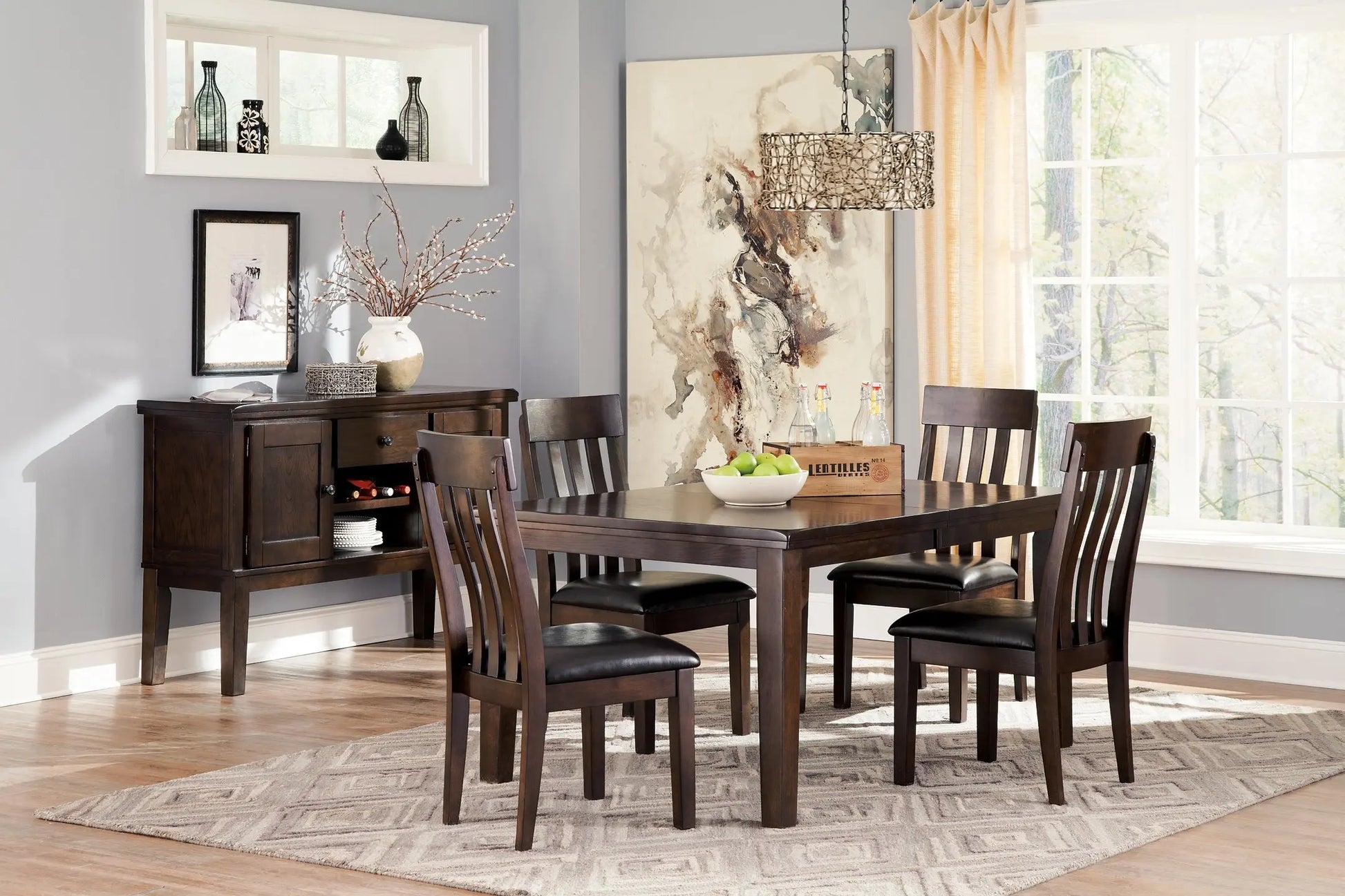 Haddigan RECT Dining Room EXT Table Premier Furniture & Mattress