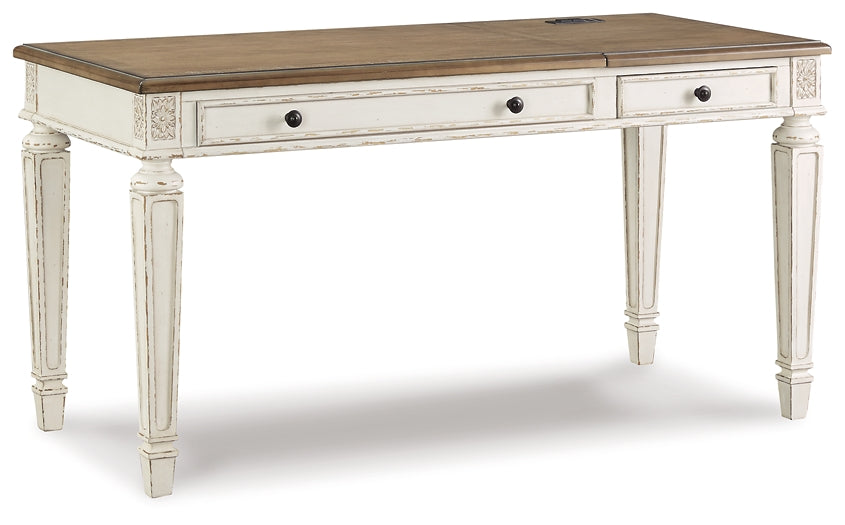 Realyn Home Office 2 Desks Premier Furniture & Mattress