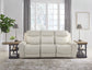 Mindanao PWR REC Sofa with ADJ Headrest-- Coconut Color