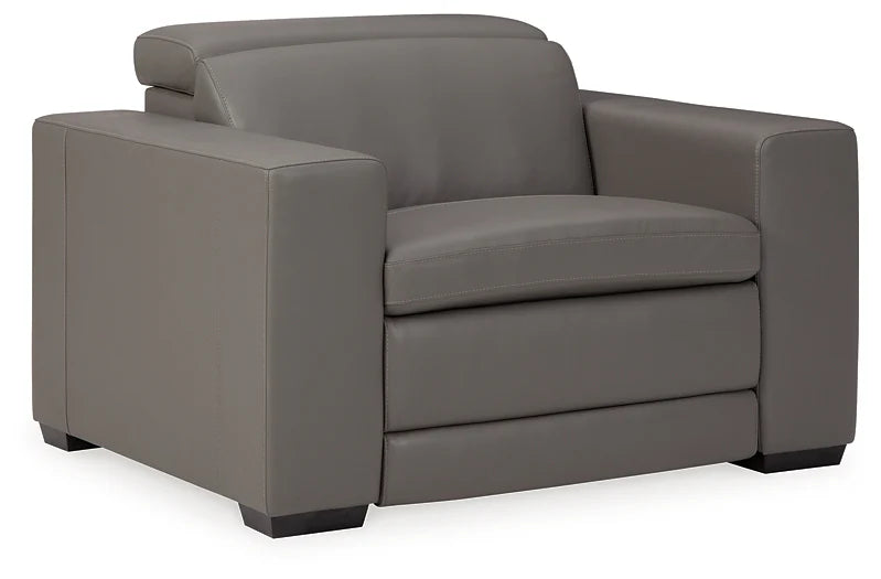 Texline Power Recliner with Adjustable Headrest