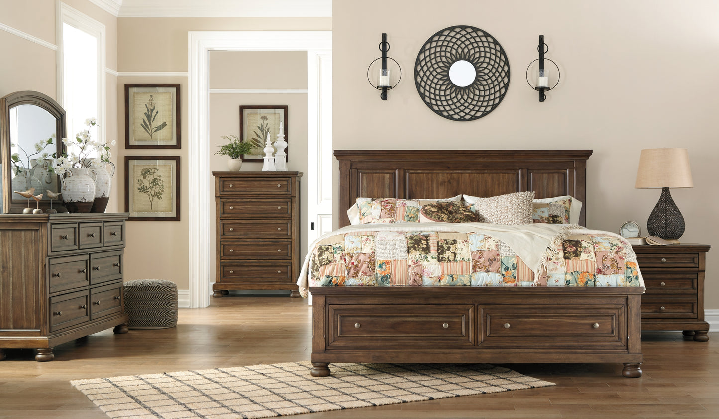 Robbinsdale Panel Storage Bed