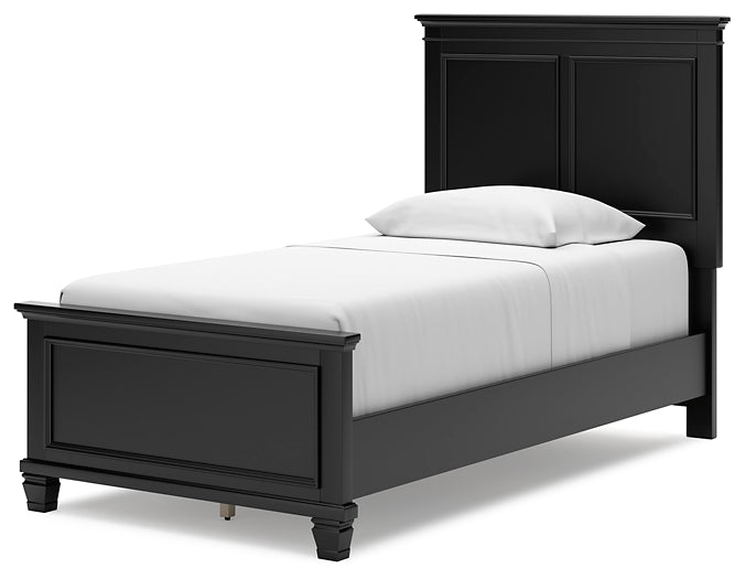 Lanolee  Panel Bed