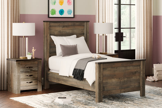 Trinell  Panel Bed