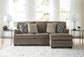 Stonemeade Sofa Chaise, Chair, and Ottoman