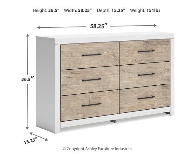 Charbitt Six Drawer Dresser