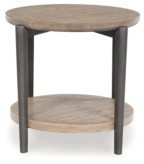 Dyonton Round End Table