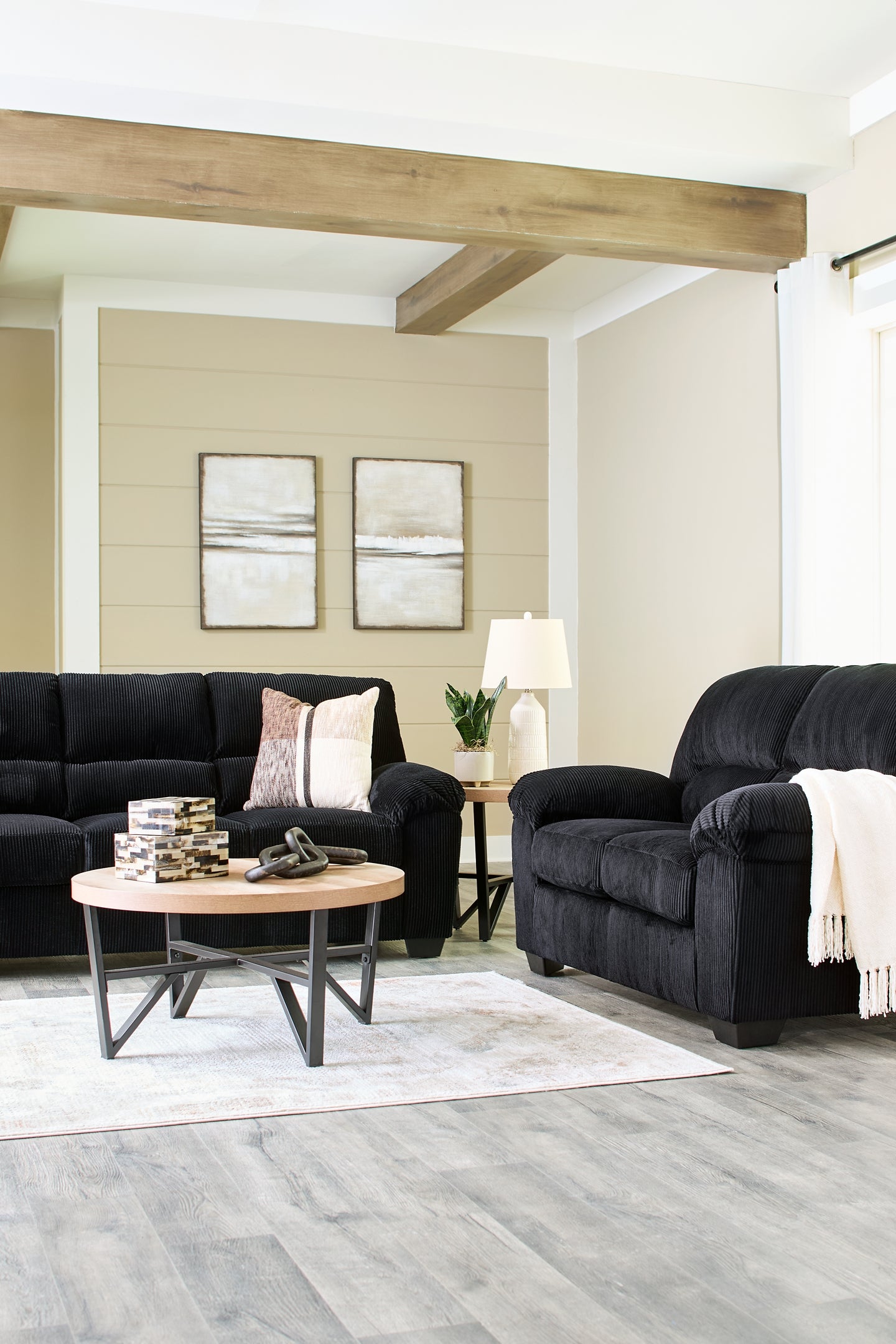 SimpleJoy Sofa and Loveseat