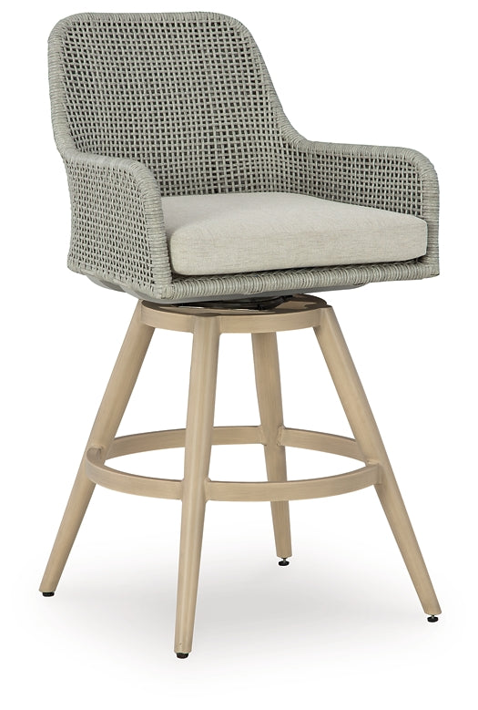 Seton Creek Barstool with Cushion (2/CN)