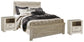 Bellaby Queen Panel Bed with 2 Nightstands Premier Furniture & Mattress