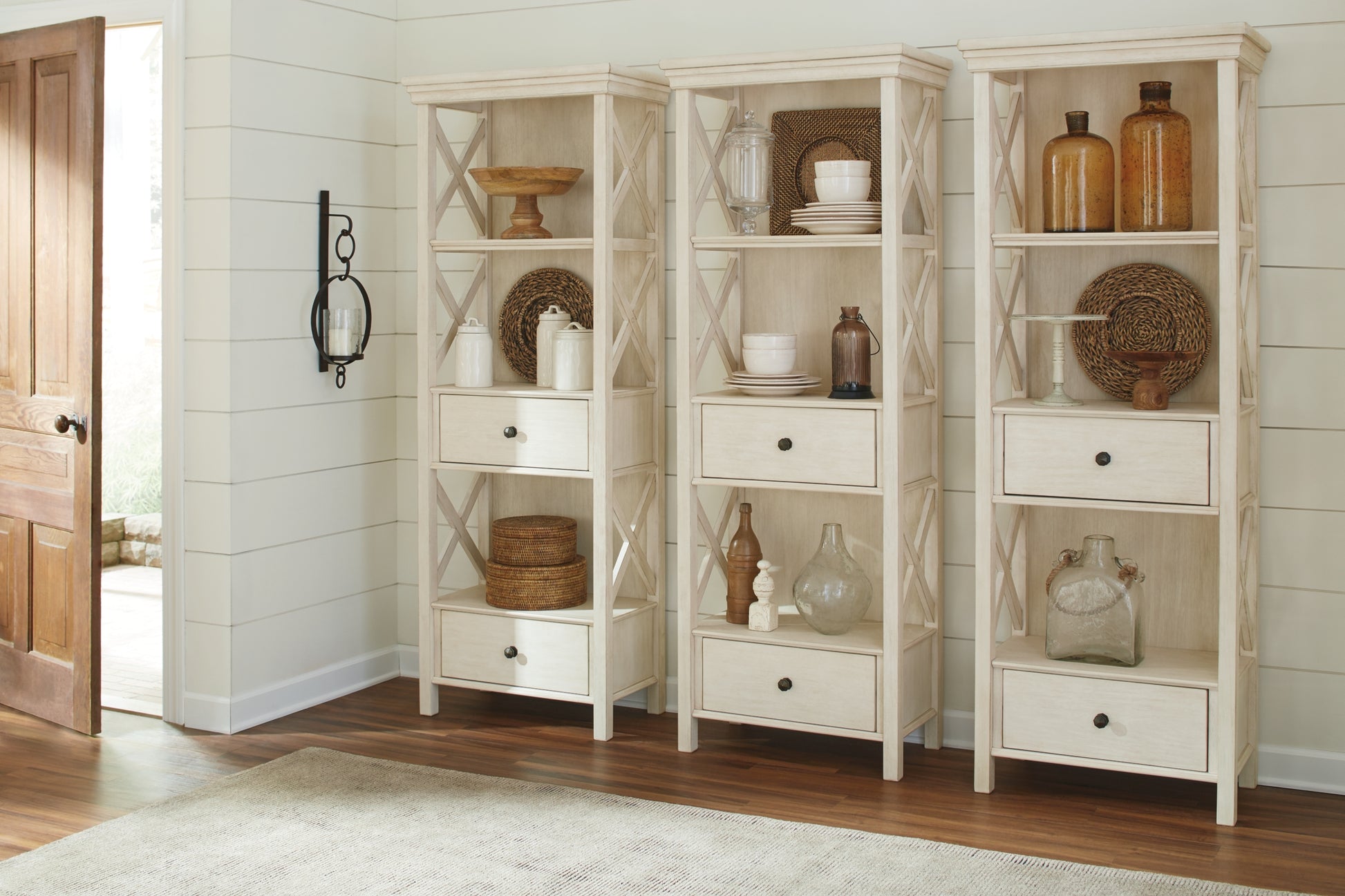 Bolanburg Display Cabinet Premier Furniture & Mattress