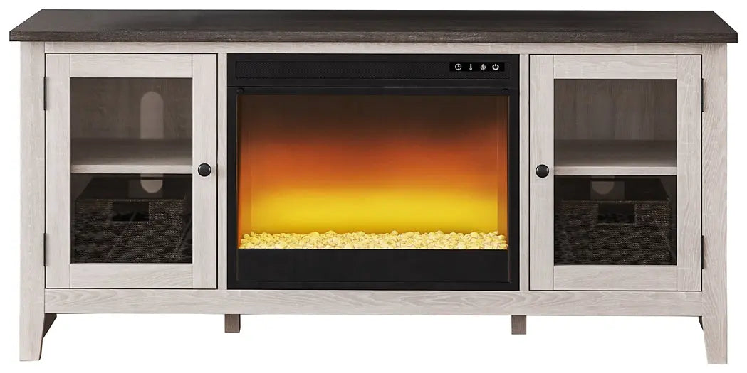 Dorrinson 60" TV Stand with Electric Fireplace Premier Furniture & Mattress