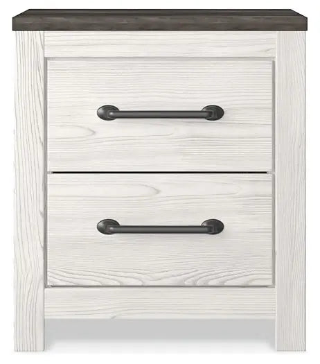 Gerridan Queen Panel Bed with Mirrored Dresser and Nightstand Premier Furniture & Mattress
